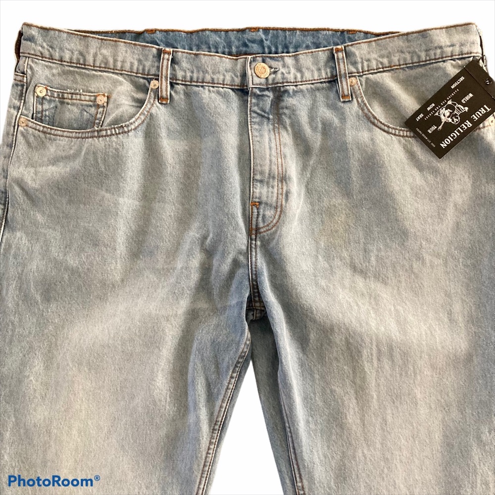 True Religion Ricky Light Jeans New $159 42/34.5 - Picture 3 of 11